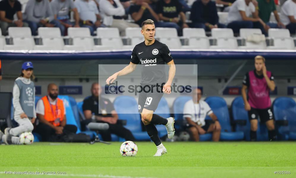 Eintracht Frankfurt, Olympique de Marseille, CL, Champions League, UEFA, Voetball, Sport, Le Football, Germany, Futbol, Fotball, Fussball, Deutschland, DFL, DFB, Calcio, 2022/23, Saison 2022/2023 - Bild-ID: 1025386 Eintracht Frankfurt, Olympique de Marseille, CL, Champions League, UEFA, Voetball, Sport, Le Football, Germany, Futbol, Fotball, Fussball, Deutschland, DFL, DFB, Calcio, 2022/23, Saison 2022/2023 - Bild-ID: 1025386