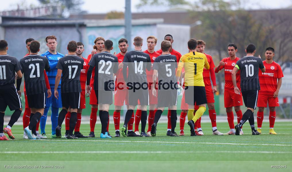 SV 07 Geinsheim, SV Rot-Weiß Walldorf, Gruppenliga, Voetball, Sport, Le Football, Germany, Futbol, Fotball, Fussball, Deutschland, DFL, DFB, Calcio, 2022/23, Saison 2022/2023 - Bild-ID: 1025693 SV 07 Geinsheim, SV Rot-Weiß Walldorf, Gruppenliga, Voetball, Sport, Le Football, Germany, Futbol, Fotball, Fussball, Deutschland, DFL, DFB, Calcio, 2022/23, Saison 2022/2023 - Bild-ID: 1025693