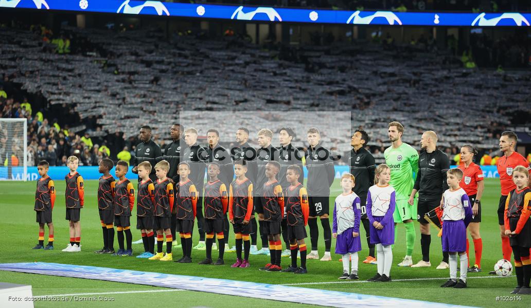 Tottenham Hotspur. Eintracht Frankfurt, CL, Champions League, UEFA, Voetball, Sport, Le Football, Germany, Futbol, Fotball, Fussball, Deutschland, DFL, DFB, Calcio, 2022/23, Saison 2022/2023 - Bild-ID: 1026114 Tottenham Hotspur. Eintracht Frankfurt, CL, Champions League, UEFA, Voetball, Sport, Le Football, Germany, Futbol, Fotball, Fussball, Deutschland, DFL, DFB, Calcio, 2022/23, Saison 2022/2023 - Bild-ID: 1026114