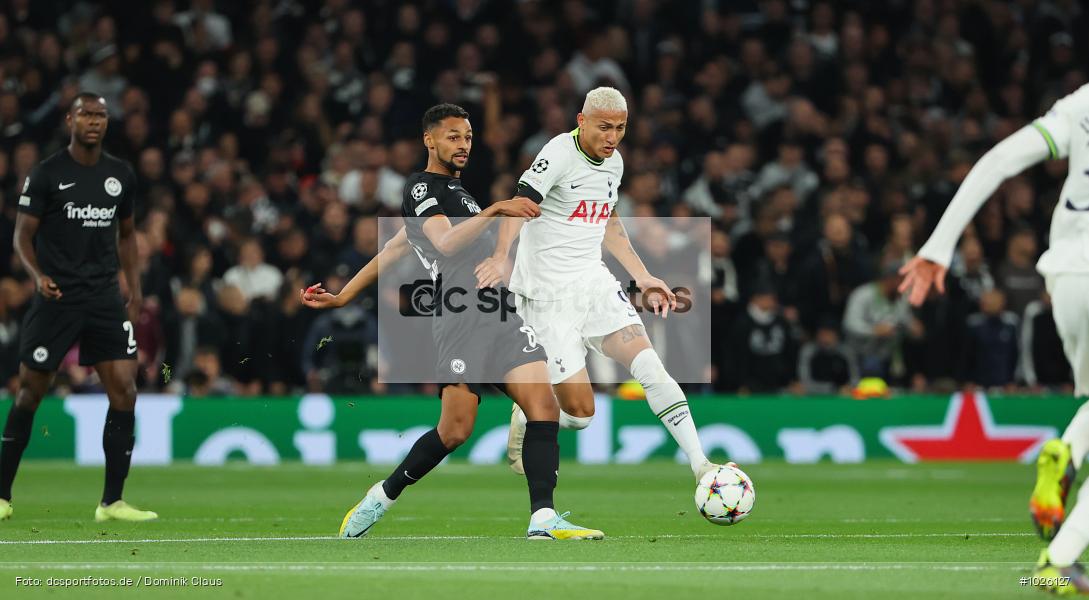 Tottenham Hotspur. Eintracht Frankfurt, CL, Champions League, UEFA, Voetball, Sport, Le Football, Germany, Futbol, Fotball, Fussball, Deutschland, DFL, DFB, Calcio, 2022/23, Saison 2022/2023 - Bild-ID: 1026127 Tottenham Hotspur. Eintracht Frankfurt, CL, Champions League, UEFA, Voetball, Sport, Le Football, Germany, Futbol, Fotball, Fussball, Deutschland, DFL, DFB, Calcio, 2022/23, Saison 2022/2023 - Bild-ID: 1026127
