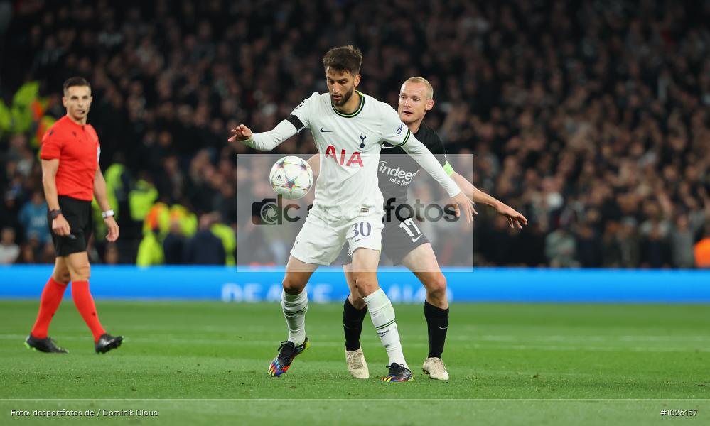 Tottenham Hotspur. Eintracht Frankfurt, CL, Champions League, UEFA, Voetball, Sport, Le Football, Germany, Futbol, Fotball, Fussball, Deutschland, DFL, DFB, Calcio, 2022/23, Saison 2022/2023 - Bild-ID: 1026157 Tottenham Hotspur. Eintracht Frankfurt, CL, Champions League, UEFA, Voetball, Sport, Le Football, Germany, Futbol, Fotball, Fussball, Deutschland, DFL, DFB, Calcio, 2022/23, Saison 2022/2023 - Bild-ID: 1026157