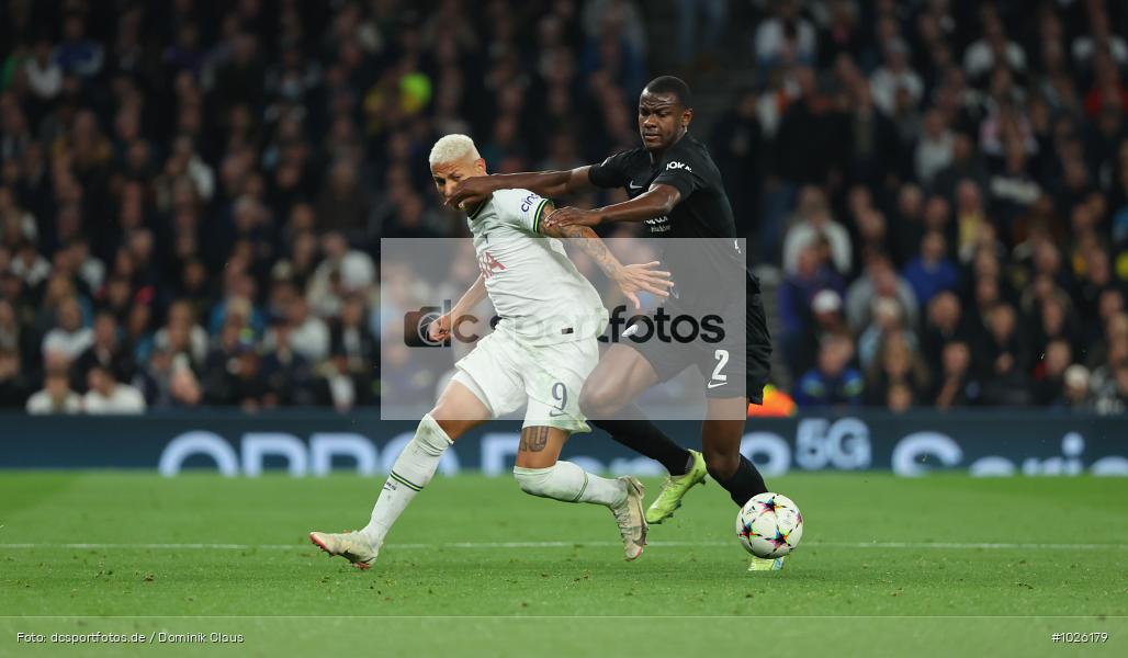 Tottenham Hotspur. Eintracht Frankfurt, CL, Champions League, UEFA, Voetball, Sport, Le Football, Germany, Futbol, Fotball, Fussball, Deutschland, DFL, DFB, Calcio, 2022/23, Saison 2022/2023 - Bild-ID: 1026179 Tottenham Hotspur. Eintracht Frankfurt, CL, Champions League, UEFA, Voetball, Sport, Le Football, Germany, Futbol, Fotball, Fussball, Deutschland, DFL, DFB, Calcio, 2022/23, Saison 2022/2023 - Bild-ID: 1026179