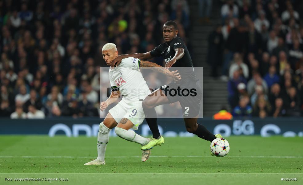 Tottenham Hotspur. Eintracht Frankfurt, CL, Champions League, UEFA, Voetball, Sport, Le Football, Germany, Futbol, Fotball, Fussball, Deutschland, DFL, DFB, Calcio, 2022/23, Saison 2022/2023 - Bild-ID: 1026180 Tottenham Hotspur. Eintracht Frankfurt, CL, Champions League, UEFA, Voetball, Sport, Le Football, Germany, Futbol, Fotball, Fussball, Deutschland, DFL, DFB, Calcio, 2022/23, Saison 2022/2023 - Bild-ID: 1026180