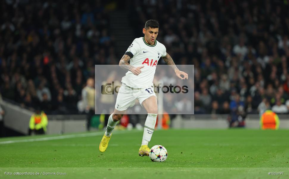 Tottenham Hotspur. Eintracht Frankfurt, CL, Champions League, UEFA, Voetball, Sport, Le Football, Germany, Futbol, Fotball, Fussball, Deutschland, DFL, DFB, Calcio, 2022/23, Saison 2022/2023 - Bild-ID: 1026197 Tottenham Hotspur. Eintracht Frankfurt, CL, Champions League, UEFA, Voetball, Sport, Le Football, Germany, Futbol, Fotball, Fussball, Deutschland, DFL, DFB, Calcio, 2022/23, Saison 2022/2023 - Bild-ID: 1026197