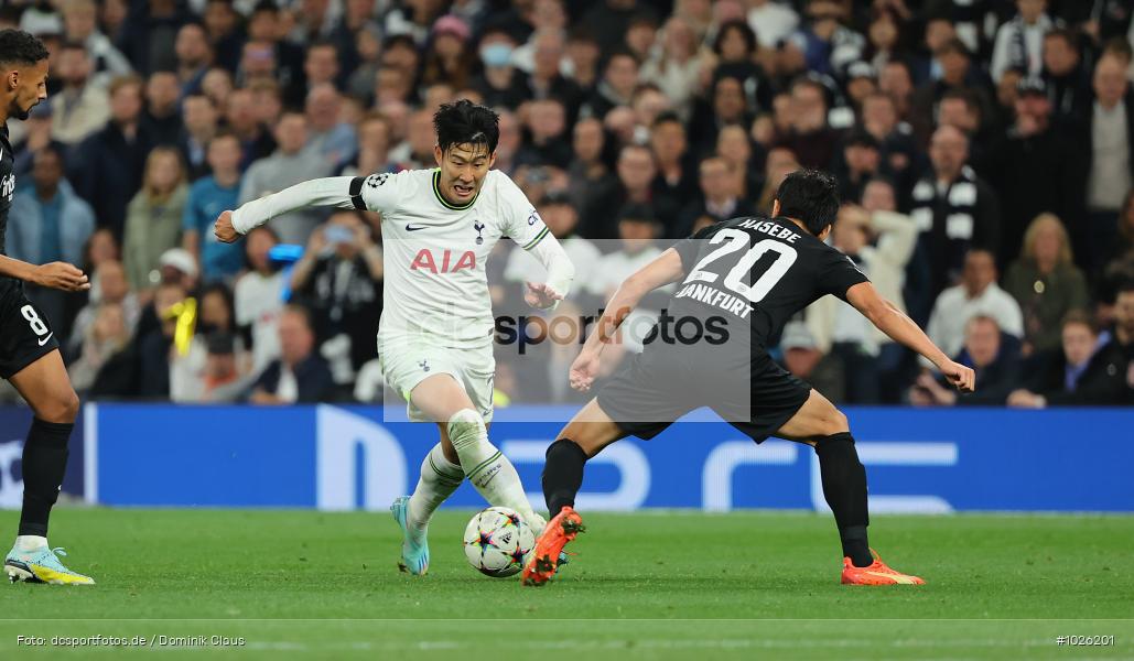 Tottenham Hotspur. Eintracht Frankfurt, CL, Champions League, UEFA, Voetball, Sport, Le Football, Germany, Futbol, Fotball, Fussball, Deutschland, DFL, DFB, Calcio, 2022/23, Saison 2022/2023 - Bild-ID: 1026201 Tottenham Hotspur. Eintracht Frankfurt, CL, Champions League, UEFA, Voetball, Sport, Le Football, Germany, Futbol, Fotball, Fussball, Deutschland, DFL, DFB, Calcio, 2022/23, Saison 2022/2023 - Bild-ID: 1026201