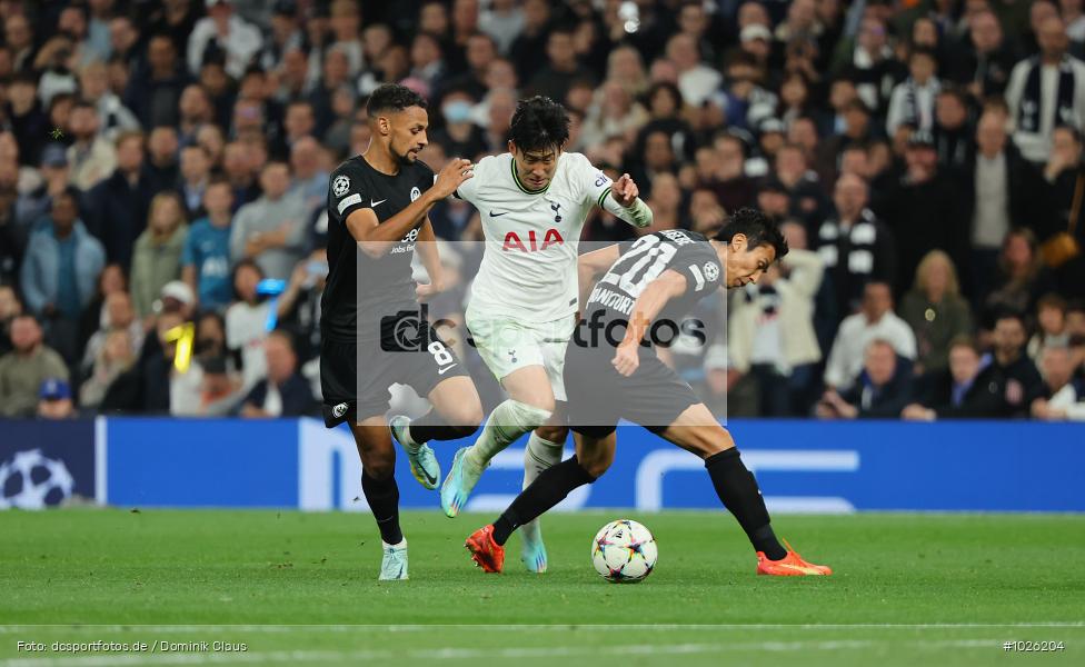 Tottenham Hotspur. Eintracht Frankfurt, CL, Champions League, UEFA, Voetball, Sport, Le Football, Germany, Futbol, Fotball, Fussball, Deutschland, DFL, DFB, Calcio, 2022/23, Saison 2022/2023 - Bild-ID: 1026204 Tottenham Hotspur. Eintracht Frankfurt, CL, Champions League, UEFA, Voetball, Sport, Le Football, Germany, Futbol, Fotball, Fussball, Deutschland, DFL, DFB, Calcio, 2022/23, Saison 2022/2023 - Bild-ID: 1026204