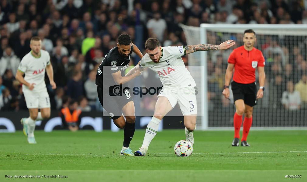 Tottenham Hotspur. Eintracht Frankfurt, CL, Champions League, UEFA, Voetball, Sport, Le Football, Germany, Futbol, Fotball, Fussball, Deutschland, DFL, DFB, Calcio, 2022/23, Saison 2022/2023 - Bild-ID: 1026207 Tottenham Hotspur. Eintracht Frankfurt, CL, Champions League, UEFA, Voetball, Sport, Le Football, Germany, Futbol, Fotball, Fussball, Deutschland, DFL, DFB, Calcio, 2022/23, Saison 2022/2023 - Bild-ID: 1026207