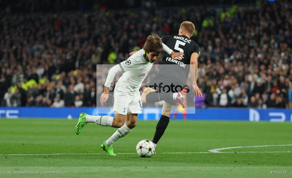 Tottenham Hotspur. Eintracht Frankfurt, CL, Champions League, UEFA, Voetball, Sport, Le Football, Germany, Futbol, Fotball, Fussball, Deutschland, DFL, DFB, Calcio, 2022/23, Saison 2022/2023 - Bild-ID: 1026223 Tottenham Hotspur. Eintracht Frankfurt, CL, Champions League, UEFA, Voetball, Sport, Le Football, Germany, Futbol, Fotball, Fussball, Deutschland, DFL, DFB, Calcio, 2022/23, Saison 2022/2023 - Bild-ID: 1026223