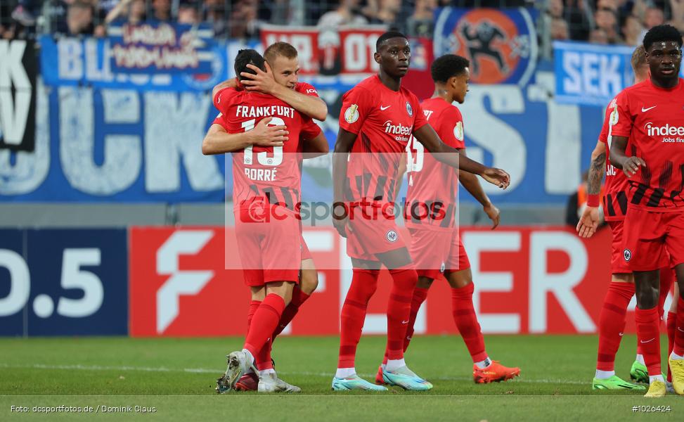 Eintracht Frankfurt, SV Stuttgarter Kickers, Pokal, DFB-Pokal, Voetball, Sport, Le Football, Germany, Futbol, Fotball, Fussball, Deutschland, DFL, DFB, Calcio, 2022/23, Saison 2022/2023 - Bild-ID: 1026424 Eintracht Frankfurt, SV Stuttgarter Kickers, Pokal, DFB-Pokal, Voetball, Sport, Le Football, Germany, Futbol, Fotball, Fussball, Deutschland, DFL, DFB, Calcio, 2022/23, Saison 2022/2023 - Bild-ID: 1026424