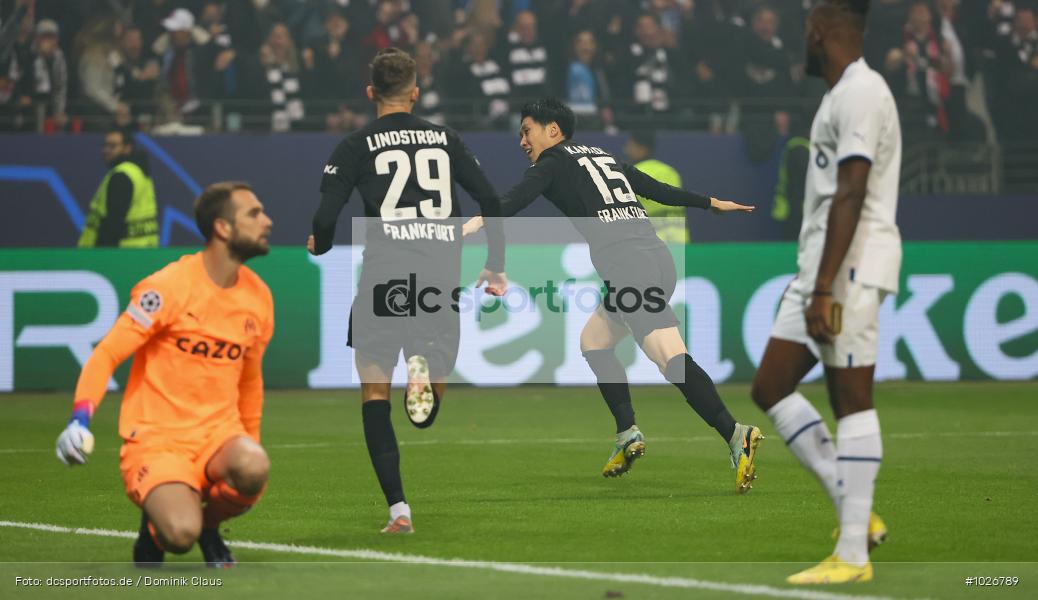 Olympique de Marseille, Eintracht Frankfurt, CL, Champions League, UEFA, Voetball, Sport, Le Football, Germany, Futbol, Fotball, Fussball, Deutschland, DFL, DFB, Calcio, 2022/23, Saison 2022/2023 - Bild-ID: 1026789 Olympique de Marseille, Eintracht Frankfurt, CL, Champions League, UEFA, Voetball, Sport, Le Football, Germany, Futbol, Fotball, Fussball, Deutschland, DFL, DFB, Calcio, 2022/23, Saison 2022/2023 - Bild-ID: 1026789