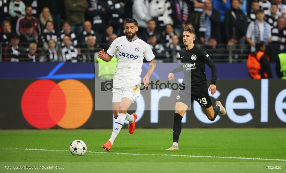 Olympique de Marseille, Eintracht Frankfurt, CL, Champions League, UEFA, Voetball, Sport, Le Football, Germany, Futbol, Fotball, Fussball, Deutschland, DFL, DFB, Calcio, 2022/23, Saison 2022/2023 - Bild-ID: 1026820 Olympique de Marseille, Eintracht Frankfurt, CL, Champions League, UEFA, Voetball, Sport, Le Football, Germany, Futbol, Fotball, Fussball, Deutschland, DFL, DFB, Calcio, 2022/23, Saison 2022/2023 - Bild-ID: 1026820