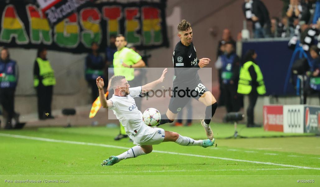 Olympique de Marseille, Eintracht Frankfurt, CL, Champions League, UEFA, Voetball, Sport, Le Football, Germany, Futbol, Fotball, Fussball, Deutschland, DFL, DFB, Calcio, 2022/23, Saison 2022/2023 - Bild-ID: 1026825