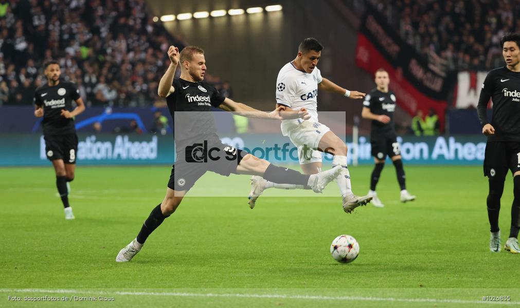Olympique de Marseille, Eintracht Frankfurt, CL, Champions League, UEFA, Voetball, Sport, Le Football, Germany, Futbol, Fotball, Fussball, Deutschland, DFL, DFB, Calcio, 2022/23, Saison 2022/2023 - Bild-ID: 1026835