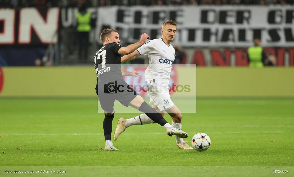 Olympique de Marseille, Eintracht Frankfurt, CL, Champions League, UEFA, Voetball, Sport, Le Football, Germany, Futbol, Fotball, Fussball, Deutschland, DFL, DFB, Calcio, 2022/23, Saison 2022/2023 - Bild-ID: 1026839 Olympique de Marseille, Eintracht Frankfurt, CL, Champions League, UEFA, Voetball, Sport, Le Football, Germany, Futbol, Fotball, Fussball, Deutschland, DFL, DFB, Calcio, 2022/23, Saison 2022/2023 - Bild-ID: 1026839