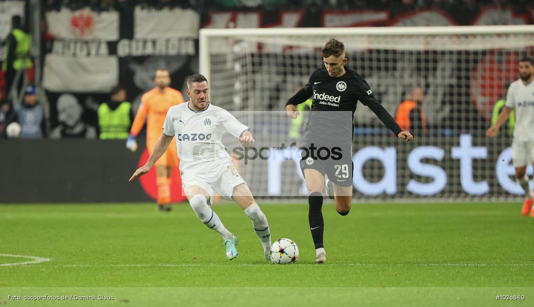 Olympique de Marseille, Eintracht Frankfurt, CL, Champions League, UEFA, Voetball, Sport, Le Football, Germany, Futbol, Fotball, Fussball, Deutschland, DFL, DFB, Calcio, 2022/23, Saison 2022/2023 - Bild-ID: 1026840 Olympique de Marseille, Eintracht Frankfurt, CL, Champions League, UEFA, Voetball, Sport, Le Football, Germany, Futbol, Fotball, Fussball, Deutschland, DFL, DFB, Calcio, 2022/23, Saison 2022/2023 - Bild-ID: 1026840