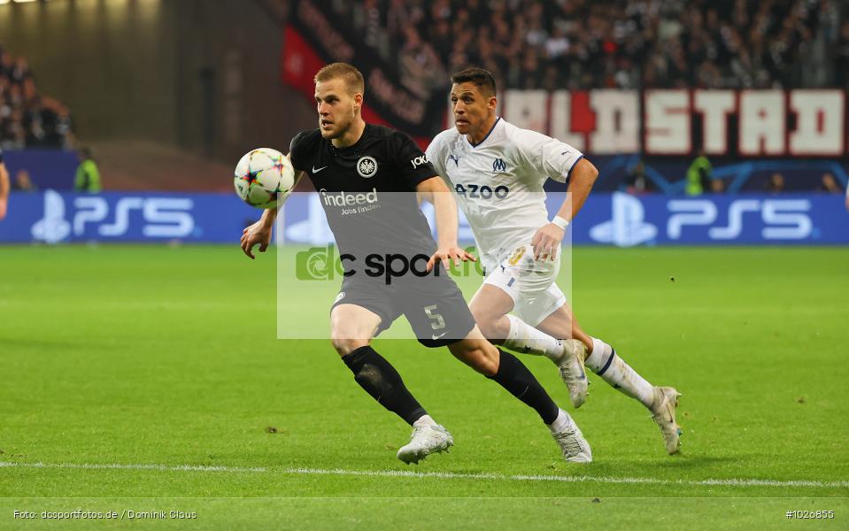 Olympique de Marseille, Eintracht Frankfurt, CL, Champions League, UEFA, Voetball, Sport, Le Football, Germany, Futbol, Fotball, Fussball, Deutschland, DFL, DFB, Calcio, 2022/23, Saison 2022/2023 - Bild-ID: 1026855