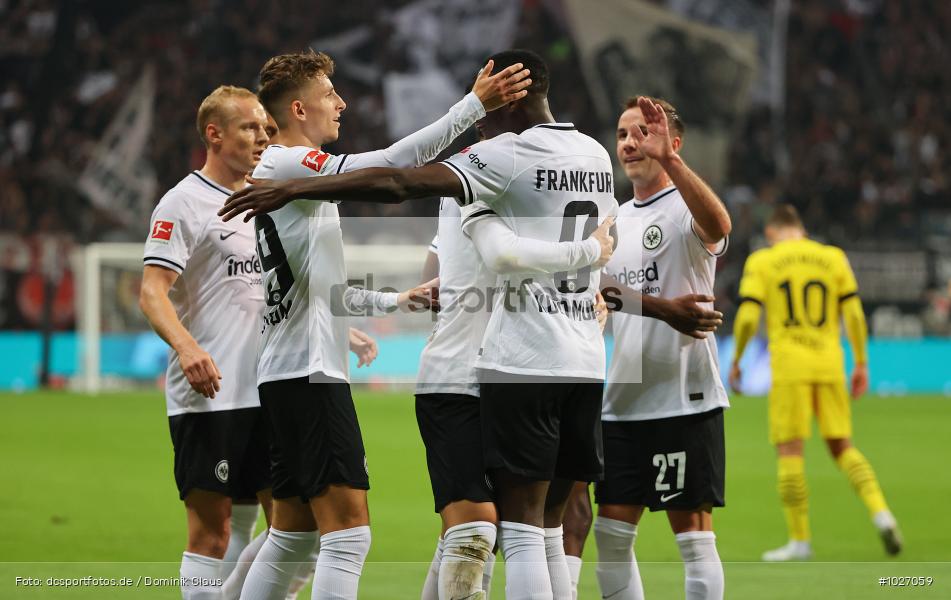 Borussia Dortmund, Eintracht Frankfurt, 1. Bundesliga, Bundesliga, Voetball, Sport, Le Football, Germany, Futbol, Fotball, Fussball, Deutschland, DFL, DFB, Calcio, 2022/23, Saison 2022/2023 - Bild-ID: 1027059