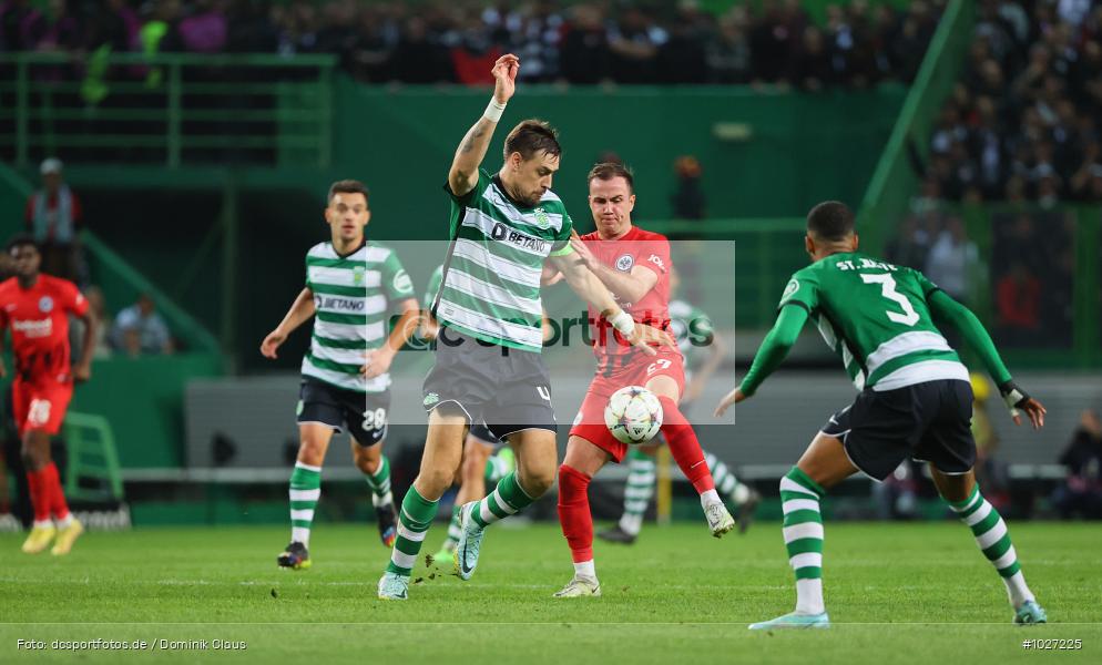 Sporting Lissabon, Sporting CP, Eintracht Frankfurt, CL, Champions League, UEFA, Voetball, Sport, Le Football, Germany, Futbol, Fotball, Fussball, Deutschland, DFL, DFB, Calcio, 2022/23, Saison 2022/2023 - Bild-ID: 1027225