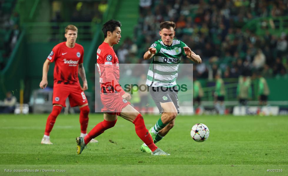 Sporting Lissabon, Sporting CP, Eintracht Frankfurt, CL, Champions League, UEFA, Voetball, Sport, Le Football, Germany, Futbol, Fotball, Fussball, Deutschland, DFL, DFB, Calcio, 2022/23, Saison 2022/2023 - Bild-ID: 1027233