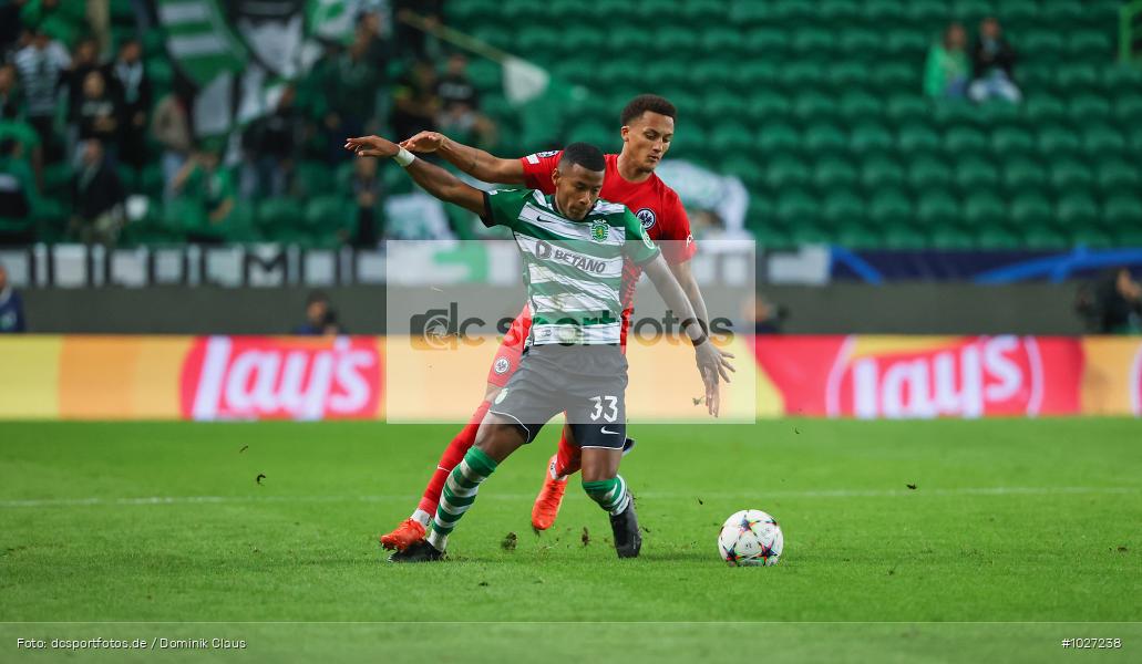 Sporting Lissabon, Sporting CP, Eintracht Frankfurt, CL, Champions League, UEFA, Voetball, Sport, Le Football, Germany, Futbol, Fotball, Fussball, Deutschland, DFL, DFB, Calcio, 2022/23, Saison 2022/2023 - Bild-ID: 1027238