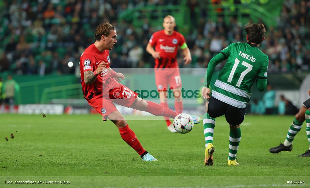 Sporting Lissabon, Sporting CP, Eintracht Frankfurt, CL, Champions League, UEFA, Voetball, Sport, Le Football, Germany, Futbol, Fotball, Fussball, Deutschland, DFL, DFB, Calcio, 2022/23, Saison 2022/2023 - Bild-ID: 1027249