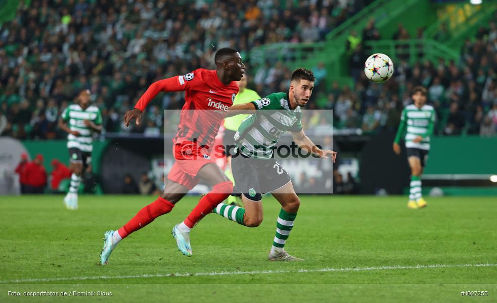 Sporting Lissabon, Sporting CP, Eintracht Frankfurt, CL, Champions League, UEFA, Voetball, Sport, Le Football, Germany, Futbol, Fotball, Fussball, Deutschland, DFL, DFB, Calcio, 2022/23, Saison 2022/2023 - Bild-ID: 1027253