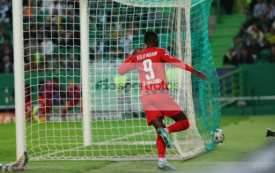 Sporting Lissabon, Sporting CP, Eintracht Frankfurt, CL, Champions League, UEFA, Voetball, Sport, Le Football, Germany, Futbol, Fotball, Fussball, Deutschland, DFL, DFB, Calcio, 2022/23, Saison 2022/2023 - Bild-ID: 1027257