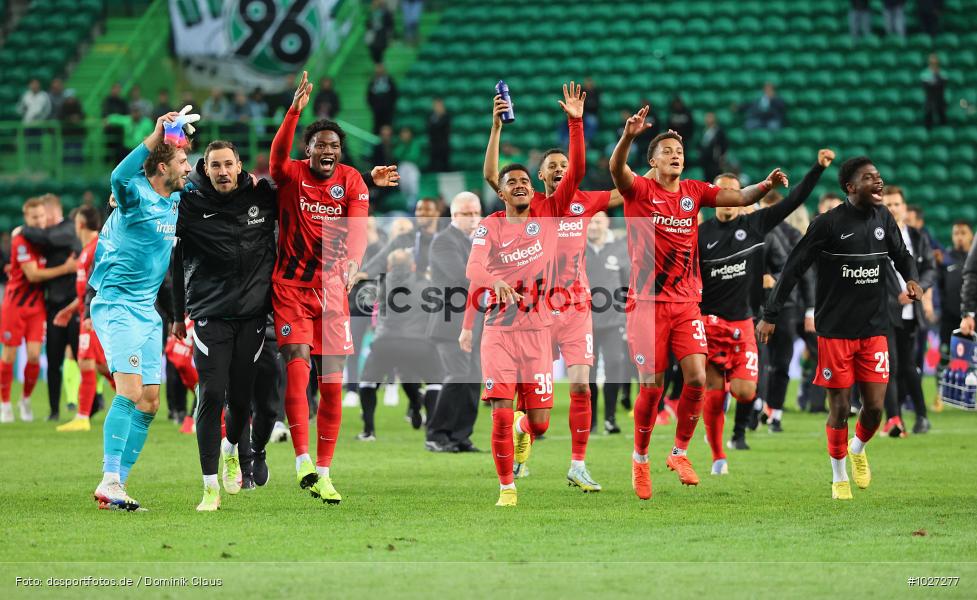 Sporting Lissabon, Sporting CP, Eintracht Frankfurt, CL, Champions League, UEFA, Voetball, Sport, Le Football, Germany, Futbol, Fotball, Fussball, Deutschland, DFL, DFB, Calcio, 2022/23, Saison 2022/2023 - Bild-ID: 1027277