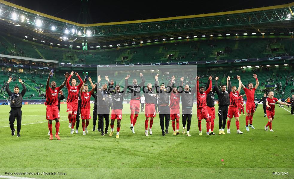 Sporting Lissabon, Sporting CP, Eintracht Frankfurt, CL, Champions League, UEFA, Voetball, Sport, Le Football, Germany, Futbol, Fotball, Fussball, Deutschland, DFL, DFB, Calcio, 2022/23, Saison 2022/2023 - Bild-ID: 1027294