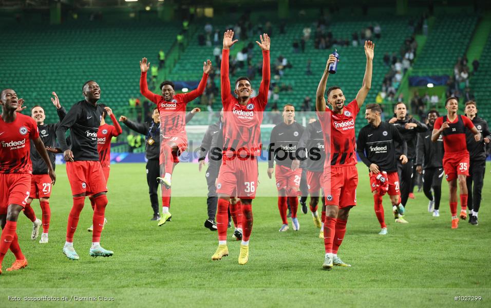 Sporting Lissabon, Sporting CP, Eintracht Frankfurt, CL, Champions League, UEFA, Voetball, Sport, Le Football, Germany, Futbol, Fotball, Fussball, Deutschland, DFL, DFB, Calcio, 2022/23, Saison 2022/2023 - Bild-ID: 1027299