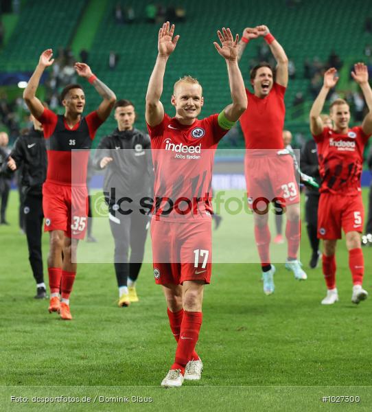 Sporting Lissabon, Sporting CP, Eintracht Frankfurt, CL, Champions League, UEFA, Voetball, Sport, Le Football, Germany, Futbol, Fotball, Fussball, Deutschland, DFL, DFB, Calcio, 2022/23, Saison 2022/2023 - Bild-ID: 1027300