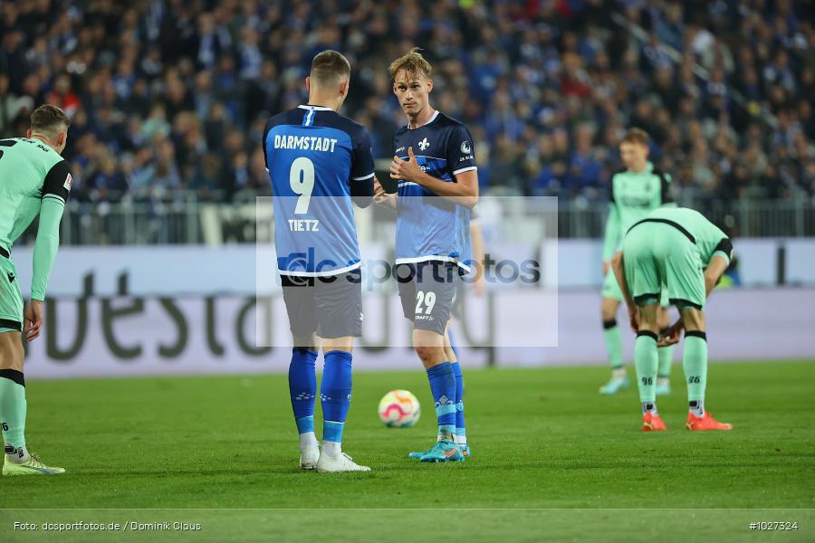 Hannover 96, SV Darmstadt 98, 2. Bundesliga, 2. Liga, Voetball, Sport, Le Football, Germany, Futbol, Fotball, Fussball, Deutschland, DFL, DFB, Calcio, 2022/23, Saison 2022/2023 - Bild-ID: 1027324