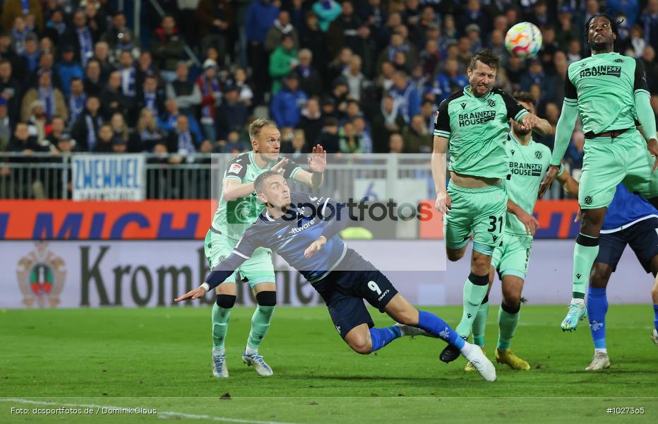 Hannover 96, SV Darmstadt 98, 2. Bundesliga, 2. Liga, Voetball, Sport, Le Football, Germany, Futbol, Fotball, Fussball, Deutschland, DFL, DFB, Calcio, 2022/23, Saison 2022/2023 - Bild-ID: 1027365