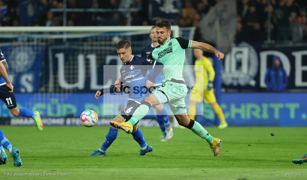 Hannover 96, SV Darmstadt 98, 2. Bundesliga, 2. Liga, Voetball, Sport, Le Football, Germany, Futbol, Fotball, Fussball, Deutschland, DFL, DFB, Calcio, 2022/23, Saison 2022/2023 - Bild-ID: 1027375