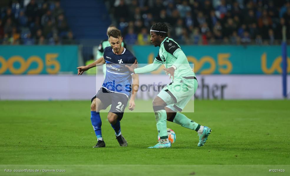 Hannover 96, SV Darmstadt 98, 2. Bundesliga, 2. Liga, Voetball, Sport, Le Football, Germany, Futbol, Fotball, Fussball, Deutschland, DFL, DFB, Calcio, 2022/23, Saison 2022/2023 - Bild-ID: 1027426