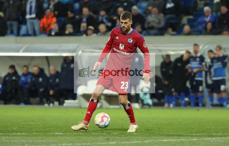 HSV, Hamburger SV, SV Darmstadt 98, 2. Bundesliga, 2. Liga, Voetball, Sport, Le Football, Germany, Futbol, Fotball, Fussball, Deutschland, DFL, DFB, Calcio, 2022/23, Saison 2022/2023 - Bild-ID: 1029962