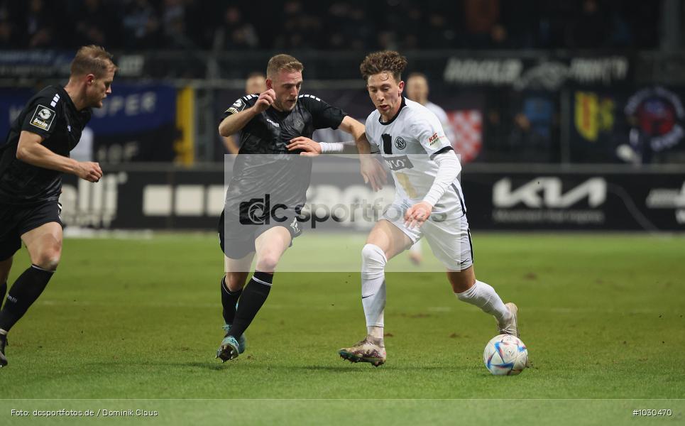 SV Elversberg, SV Waldhof Mannheim, Liga, 3. Liga, Voetball, Sport, Le Football, Germany, Futbol, Fotball, Fussball, Deutschland, DFL, DFB, Calcio, 2022/23, Saison 2022/2023 - Bild-ID: 1030470