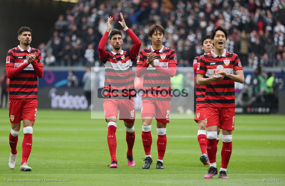 VfB Stuttgart, Eintracht Frankfurt, 1. Bundesliga, Bundesliga, Voetball, Sport, Le Football, Germany, Futbol, Fotball, Fussball, Deutschland, DFL, DFB, Calcio, 2022/23, Saison 2022/2023 - Bild-ID: 1030512 VfB Stuttgart, Eintracht Frankfurt, 1. Bundesliga, Bundesliga, Voetball, Sport, Le Football, Germany, Futbol, Fotball, Fussball, Deutschland, DFL, DFB, Calcio, 2022/23, Saison 2022/2023 - Bild-ID: 1030512