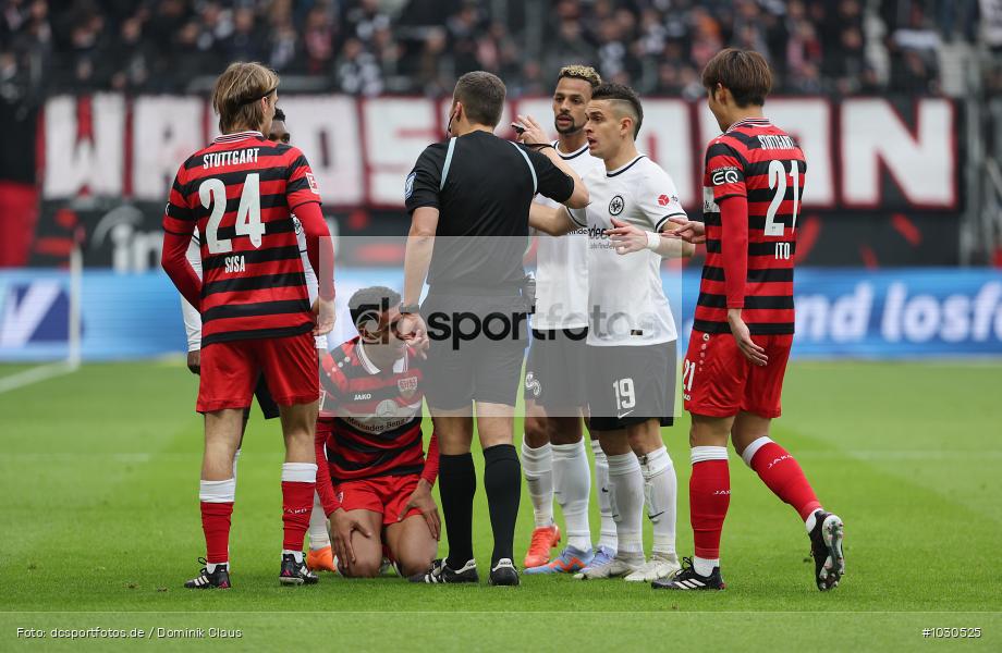 VfB Stuttgart, Eintracht Frankfurt, 1. Bundesliga, Bundesliga, Voetball, Sport, Le Football, Germany, Futbol, Fotball, Fussball, Deutschland, DFL, DFB, Calcio, 2022/23, Saison 2022/2023 - Bild-ID: 1030525