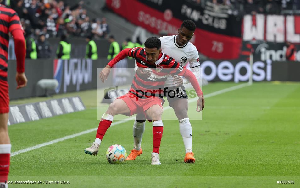VfB Stuttgart, Eintracht Frankfurt, 1. Bundesliga, Bundesliga, Voetball, Sport, Le Football, Germany, Futbol, Fotball, Fussball, Deutschland, DFL, DFB, Calcio, 2022/23, Saison 2022/2023 - Bild-ID: 1030532