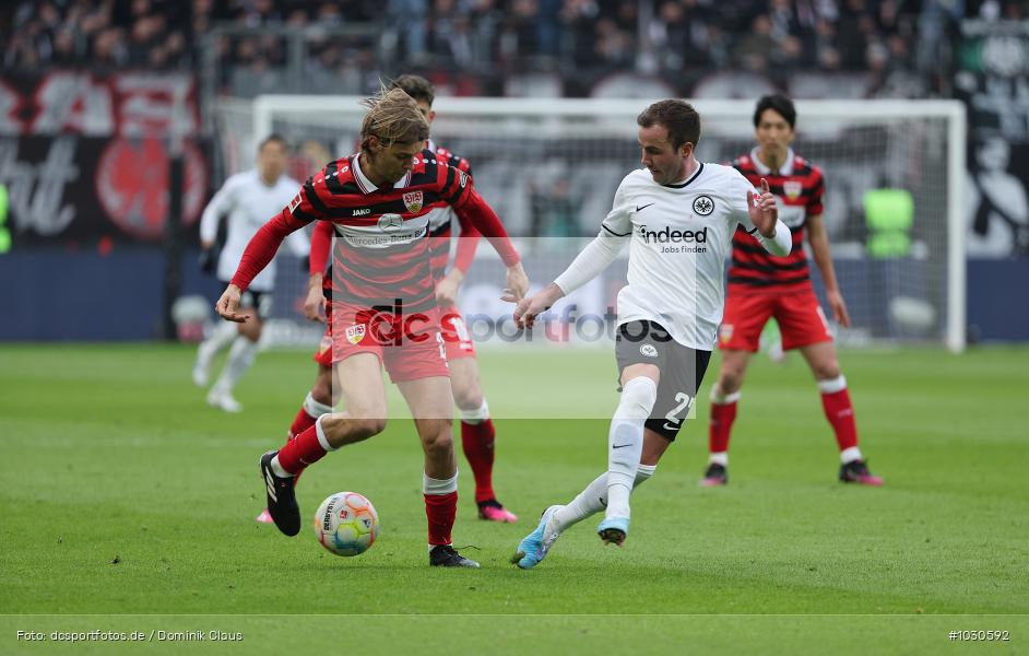 VfB Stuttgart, Eintracht Frankfurt, 1. Bundesliga, Bundesliga, Voetball, Sport, Le Football, Germany, Futbol, Fotball, Fussball, Deutschland, DFL, DFB, Calcio, 2022/23, Saison 2022/2023 - Bild-ID: 1030592