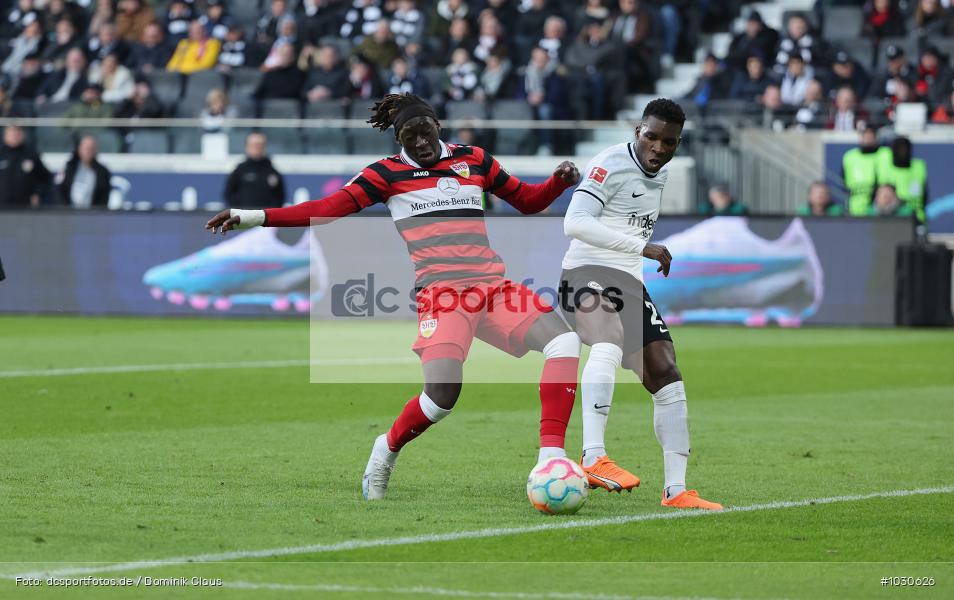 VfB Stuttgart, Eintracht Frankfurt, 1. Bundesliga, Bundesliga, Voetball, Sport, Le Football, Germany, Futbol, Fotball, Fussball, Deutschland, DFL, DFB, Calcio, 2022/23, Saison 2022/2023 - Bild-ID: 1030626 VfB Stuttgart, Eintracht Frankfurt, 1. Bundesliga, Bundesliga, Voetball, Sport, Le Football, Germany, Futbol, Fotball, Fussball, Deutschland, DFL, DFB, Calcio, 2022/23, Saison 2022/2023 - Bild-ID: 1030626