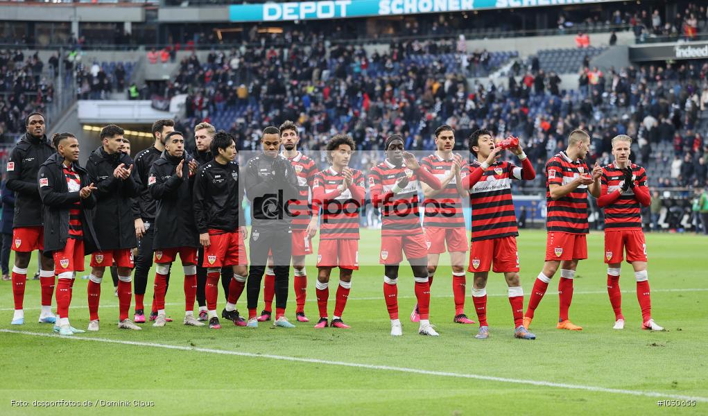 VfB Stuttgart, Eintracht Frankfurt, 1. Bundesliga, Bundesliga, Voetball, Sport, Le Football, Germany, Futbol, Fotball, Fussball, Deutschland, DFL, DFB, Calcio, 2022/23, Saison 2022/2023 - Bild-ID: 1030655 VfB Stuttgart, Eintracht Frankfurt, 1. Bundesliga, Bundesliga, Voetball, Sport, Le Football, Germany, Futbol, Fotball, Fussball, Deutschland, DFL, DFB, Calcio, 2022/23, Saison 2022/2023 - Bild-ID: 1030655