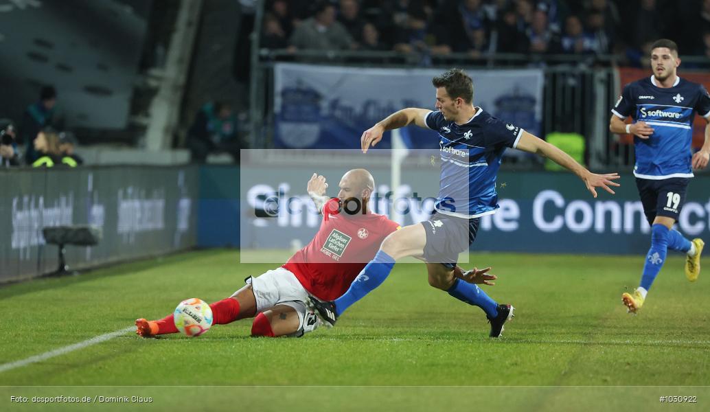 1. FC Kaiserslautern, SV Darmstadt 98, 2. Bundesliga, 2. Liga, Voetball, Sport, Le Football, Germany, Futbol, Fotball, Fussball, Deutschland, DFL, DFB, Calcio, 2022/23, Saison 2022/2023 - Bild-ID: 1030922