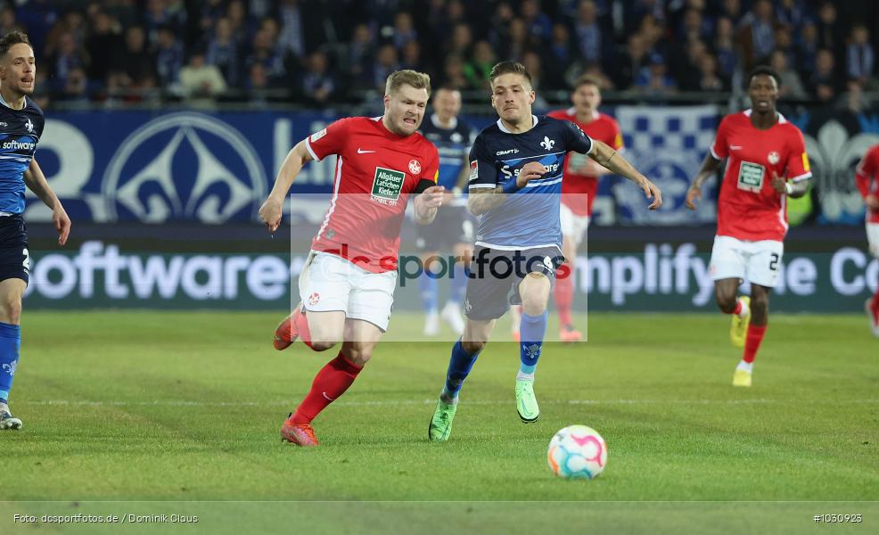 1. FC Kaiserslautern, SV Darmstadt 98, 2. Bundesliga, 2. Liga, Voetball, Sport, Le Football, Germany, Futbol, Fotball, Fussball, Deutschland, DFL, DFB, Calcio, 2022/23, Saison 2022/2023 - Bild-ID: 1030923