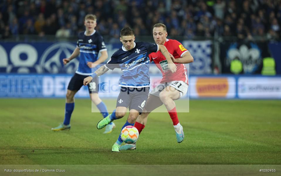 1. FC Kaiserslautern, SV Darmstadt 98, 2. Bundesliga, 2. Liga, Voetball, Sport, Le Football, Germany, Futbol, Fotball, Fussball, Deutschland, DFL, DFB, Calcio, 2022/23, Saison 2022/2023 - Bild-ID: 1030933