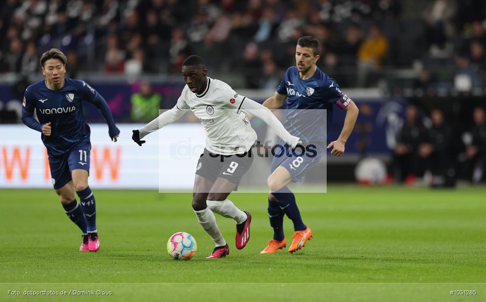 VfL Bochum, Eintracht Frankfurt, 1. Bundesliga, Bundesliga, Voetball, Sport, Le Football, Germany, Futbol, Fotball, Fussball, Deutschland, DFL, DFB, Calcio, 2022/23, Saison 2022/2023 - Bild-ID: 1031285