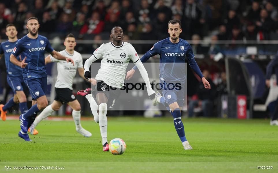 VfL Bochum, Eintracht Frankfurt, 1. Bundesliga, Bundesliga, Voetball, Sport, Le Football, Germany, Futbol, Fotball, Fussball, Deutschland, DFL, DFB, Calcio, 2022/23, Saison 2022/2023 - Bild-ID: 1031295