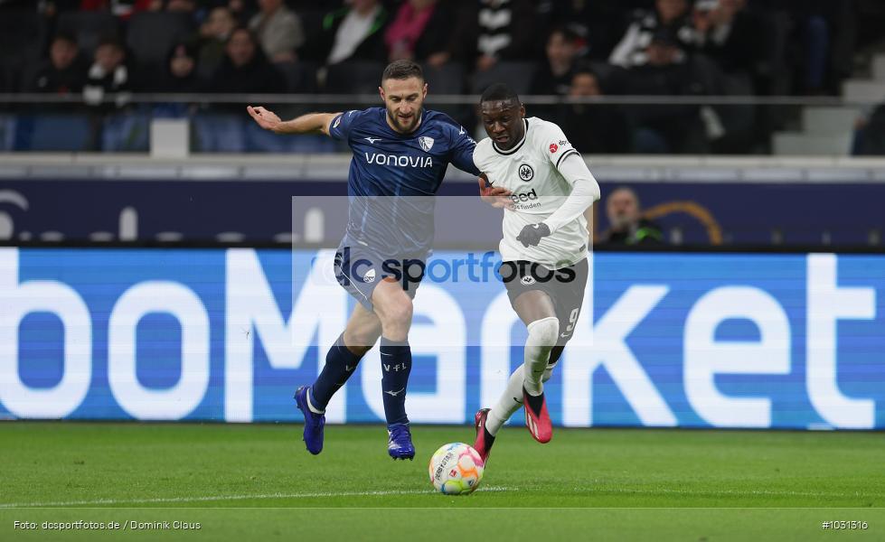 VfL Bochum, Eintracht Frankfurt, 1. Bundesliga, Bundesliga, Voetball, Sport, Le Football, Germany, Futbol, Fotball, Fussball, Deutschland, DFL, DFB, Calcio, 2022/23, Saison 2022/2023 - Bild-ID: 1031316
