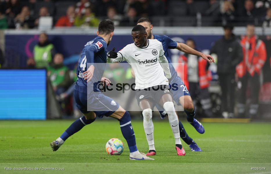 VfL Bochum, Eintracht Frankfurt, 1. Bundesliga, Bundesliga, Voetball, Sport, Le Football, Germany, Futbol, Fotball, Fussball, Deutschland, DFL, DFB, Calcio, 2022/23, Saison 2022/2023 - Bild-ID: 1031319